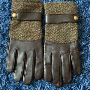 NWOT Ralph Lauren Men’s Leather Gloves
